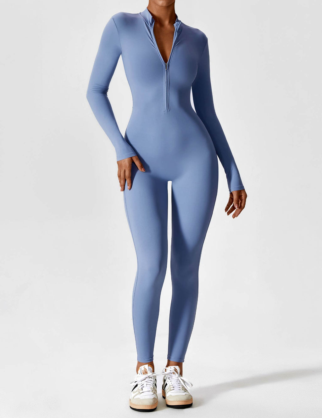 Willow Silk Crepe Long Sleeve Jumpsuit For Women Exclusive Edition