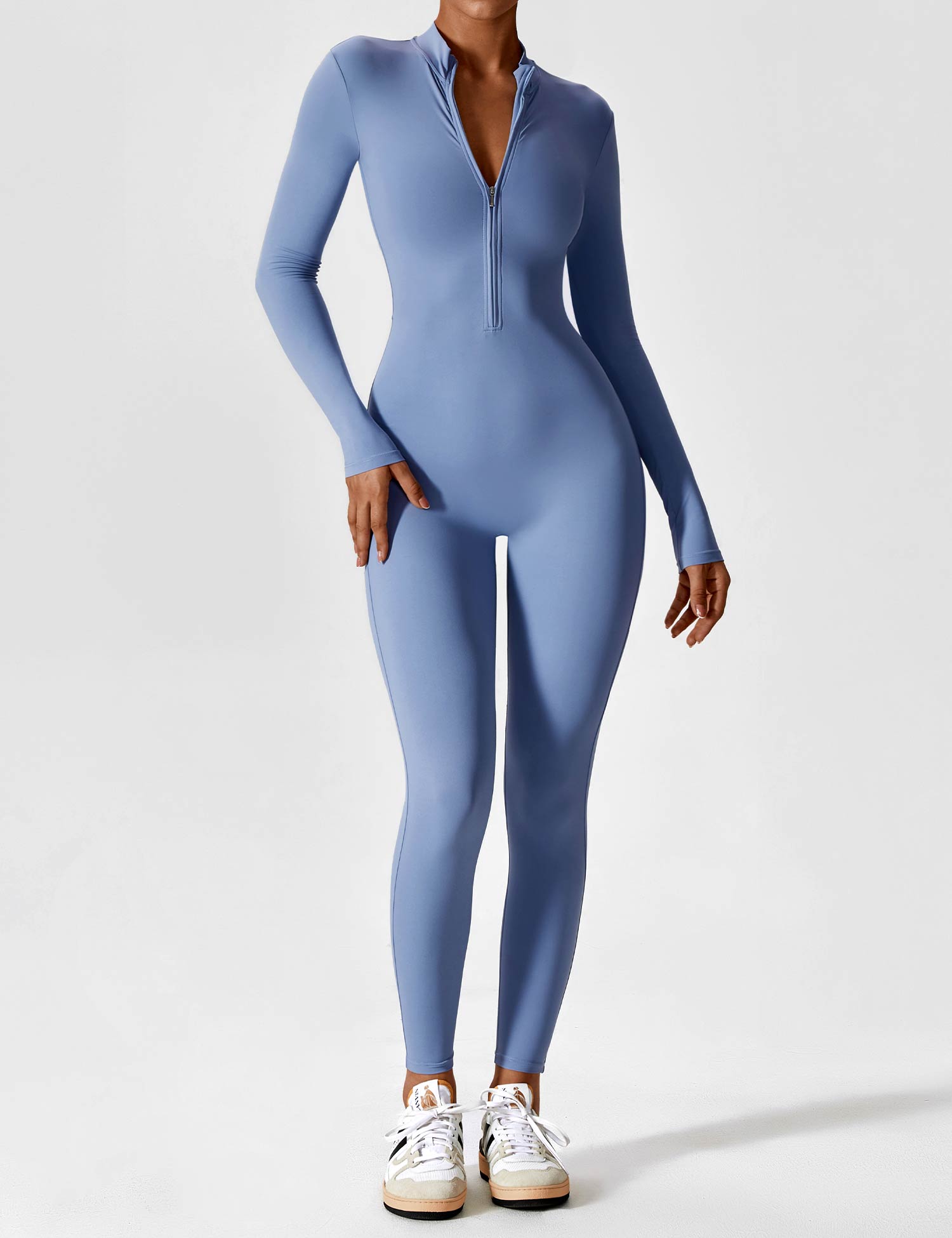 Willow Silk Crepe Long Sleeve Jumpsuit For Women Exclusive Edition