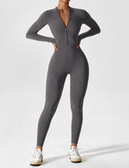 Willow Silk Crepe Long Sleeve Jumpsuit For Women Exclusive Edition