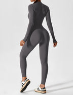 Willow Silk Crepe Long Sleeve Jumpsuit For Women Exclusive Edition