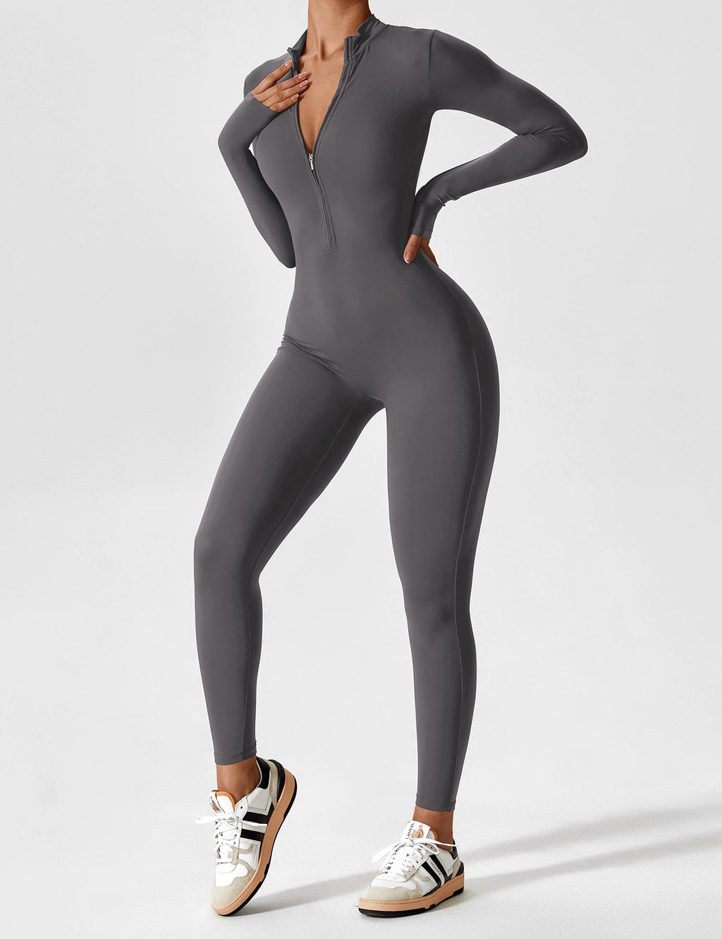 Willow Silk Crepe Long Sleeve Jumpsuit For Women Exclusive Edition