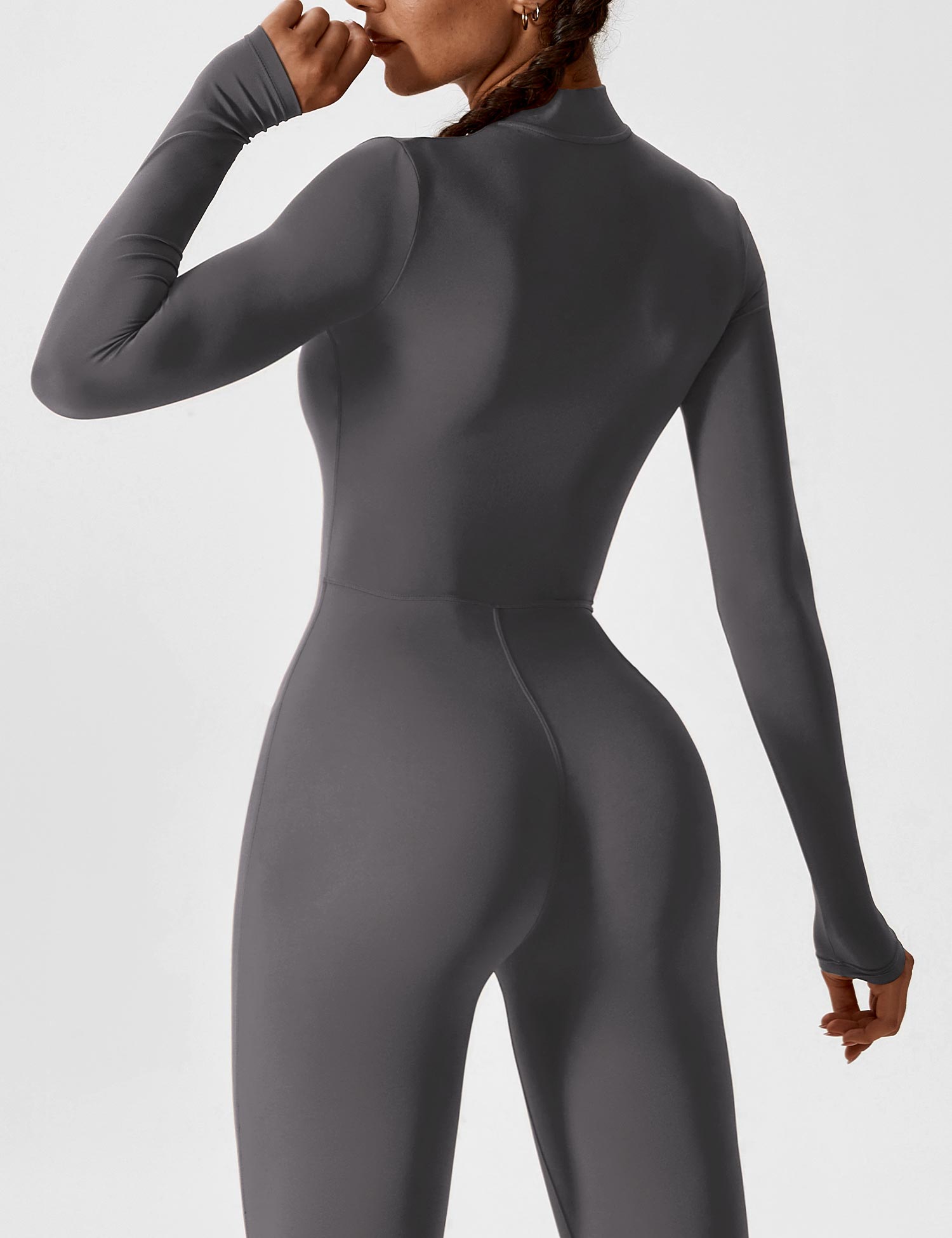 Willow Silk Crepe Long Sleeve Jumpsuit For Women Exclusive Edition