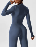 Willow Silk Crepe Long Sleeve Jumpsuit For Women Exclusive Edition