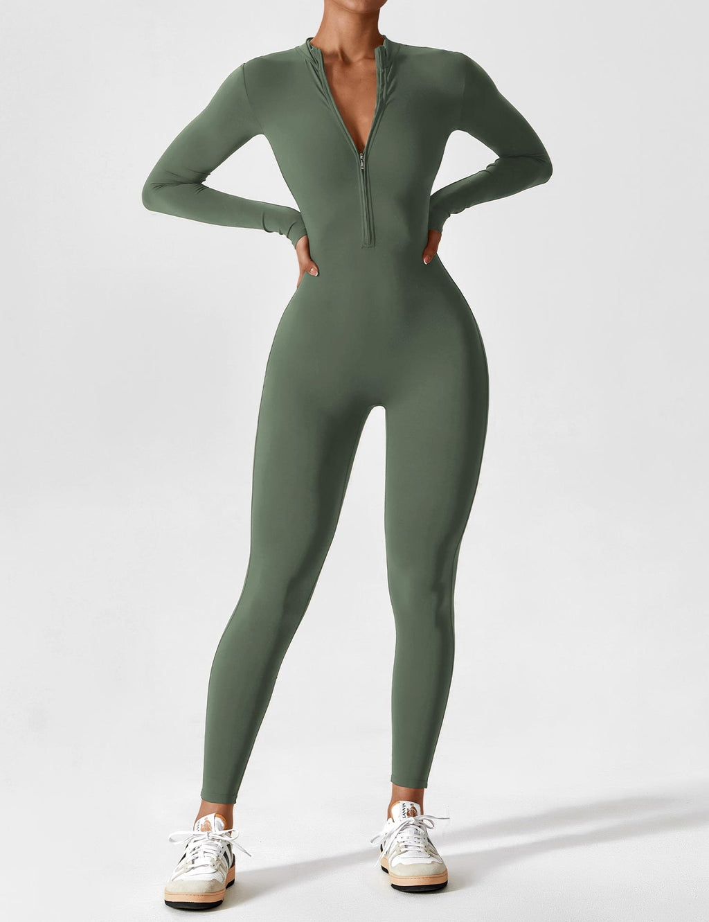 Willow Silk Crepe Long Sleeve Jumpsuit For Women Exclusive Edition