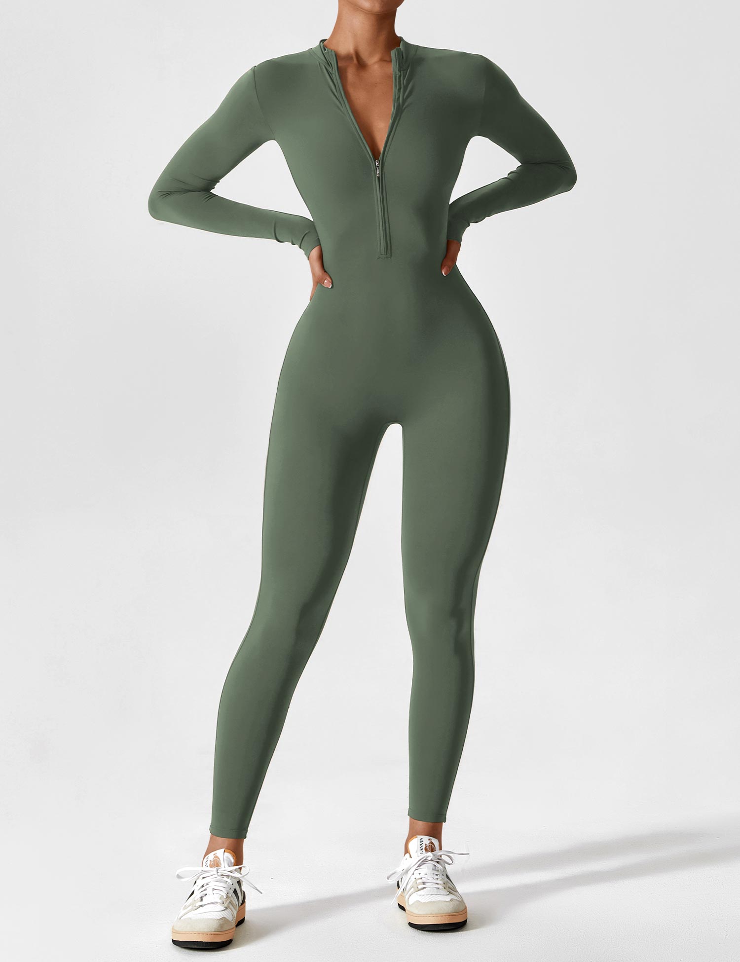 Willow Silk Crepe Long Sleeve Jumpsuit For Women Exclusive Edition