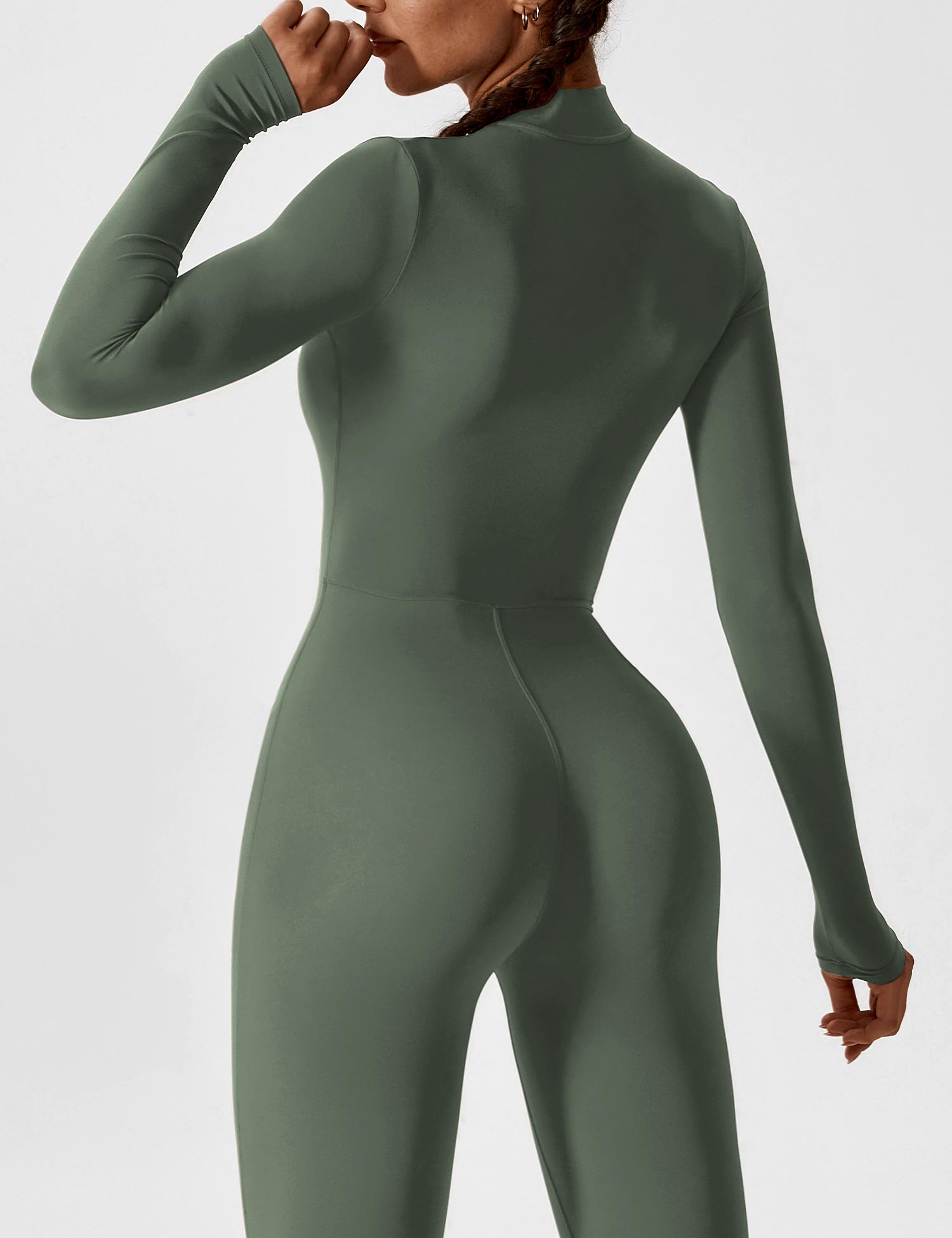 Willow Silk Crepe Long Sleeve Jumpsuit For Women Exclusive Edition