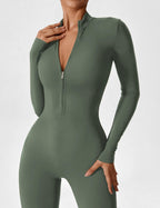 Willow Silk Crepe Long Sleeve Jumpsuit For Women Exclusive Edition