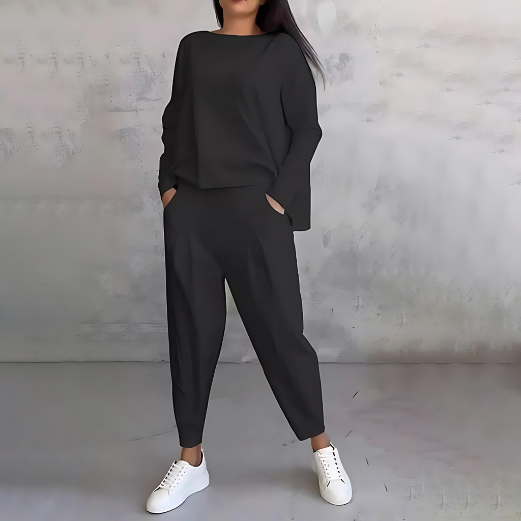 Mila Two Piece Premium Luxe Jersey Set Collection Limited Edition