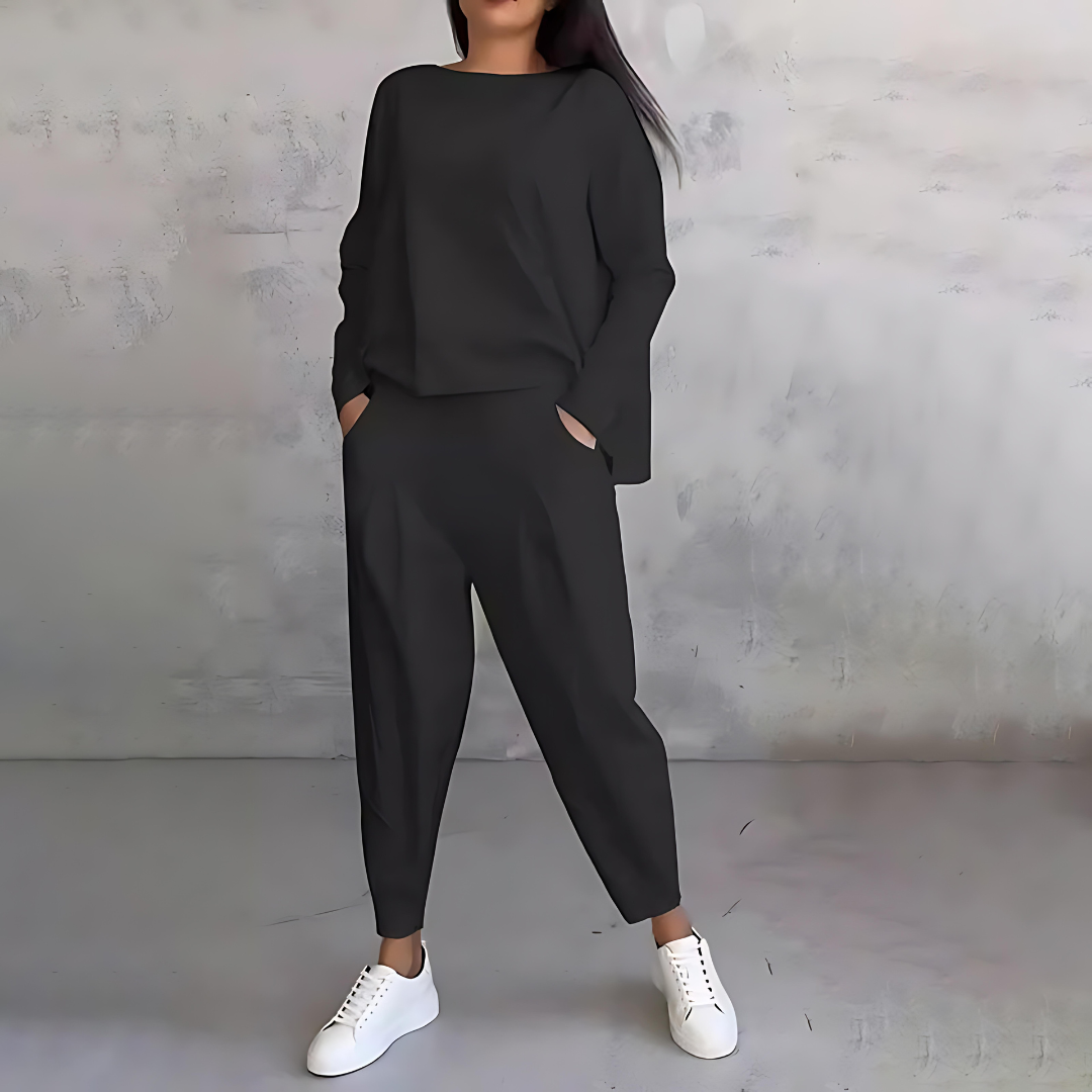 Mila Two Piece Premium Luxe Jersey Set Collection Limited Edition